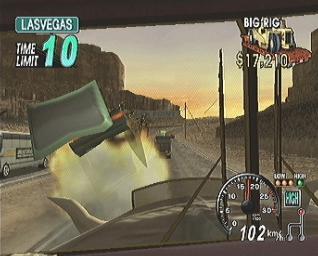 18 Wheeler American Pro Trucker - Dreamcast Screen