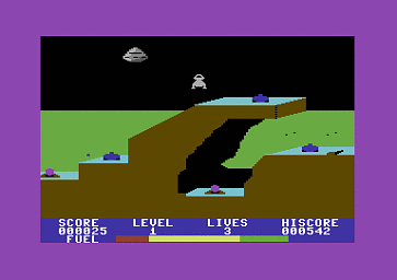 1985: The Day After - C64 Screen