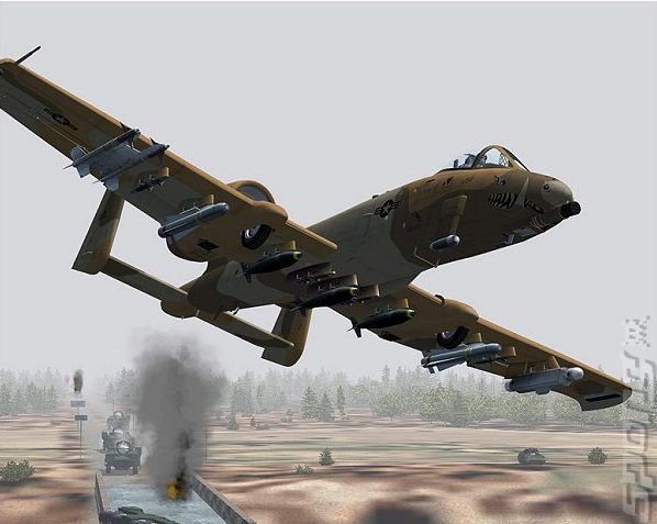 A10 Warthog (FS2004) - PC Screen