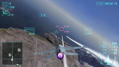 Ace Combat X: Skies of Deception (PSP) Editorial image