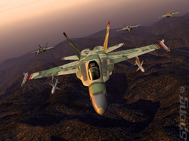 Ace Combat Zero: The Belkan War - PS2 Screen