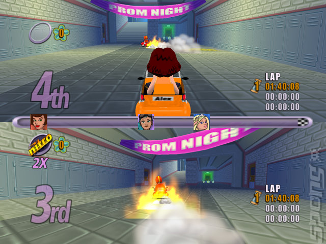 Action Girlz Racing - Wii Screen