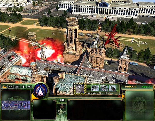 Act of War: Direct Action - PC Screen