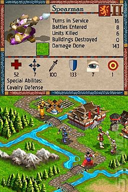 Age of Empires: The Age of Kings - DS/DSi Screen