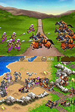 Age of Empires: The Age of Kings - DS/DSi Screen