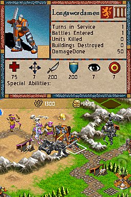 Age of Empires: The Age of Kings - DS/DSi Screen