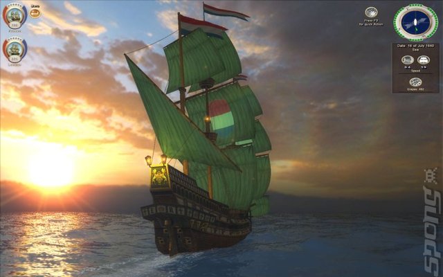 Age of Pirates: Caribbean Tales - PC Screen