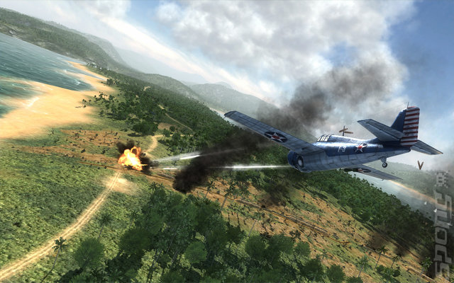 Air Conflicts: Pacific Carriers - PS3 Screen