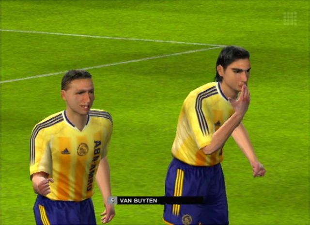 Ajax Club Football 2005 - Xbox Screen