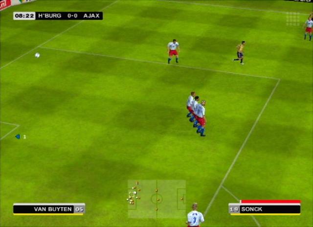 Ajax Club Football 2005 - Xbox Screen