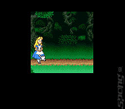 Alice in Wonderland - SNES Screen
