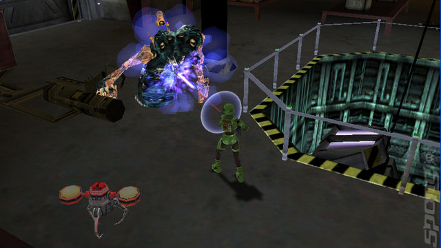 Alien Syndrome - PSP Screen