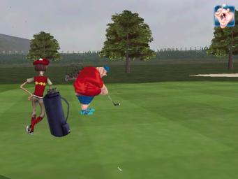 Amateur League Golf - PC Screen