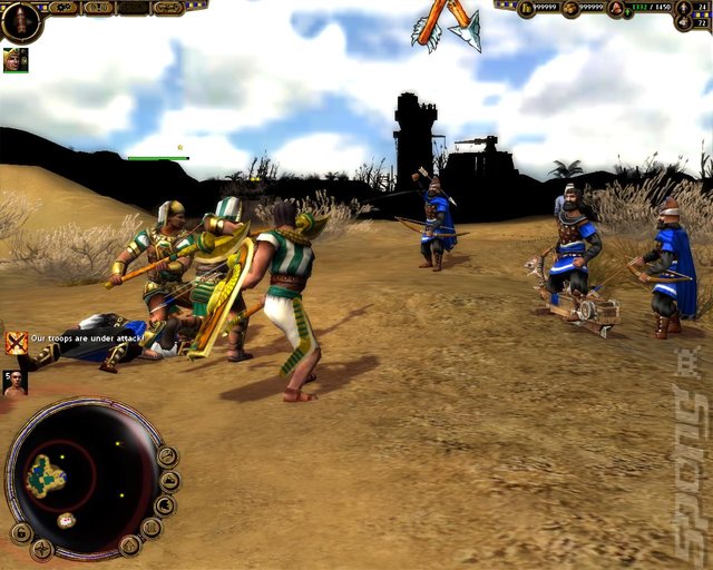 Ancient Wars: Sparta - PC Screen