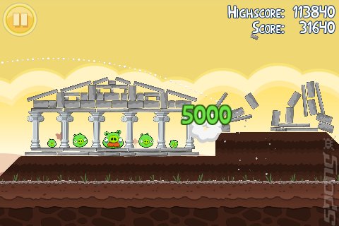 Angry Birds - iPad Screen