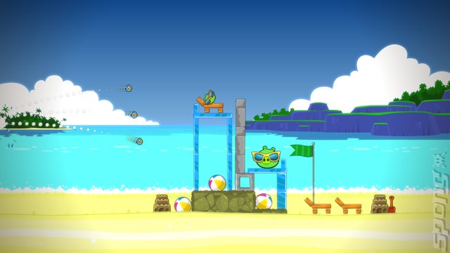 Angry Birds Trilogy - Wii U Screen