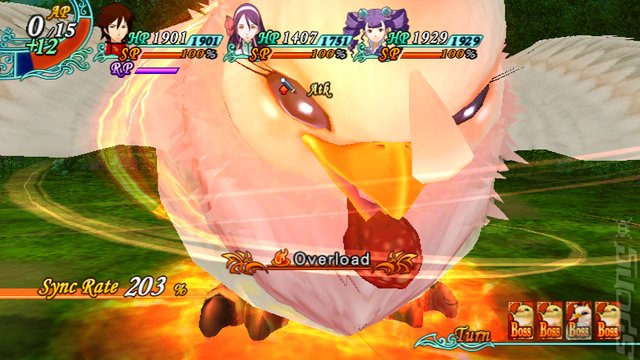 Arc Rise Fantasia - Wii Screen
