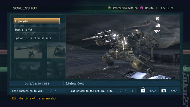 Armored Core: Verdict Day - PS3 Screen