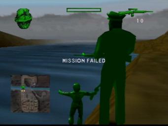 Army Men: Sarge's Heroes - N64 Screen