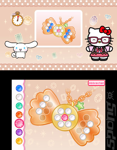 Around the World With Hello Kitty & Friends - 3DS/2DS Screen