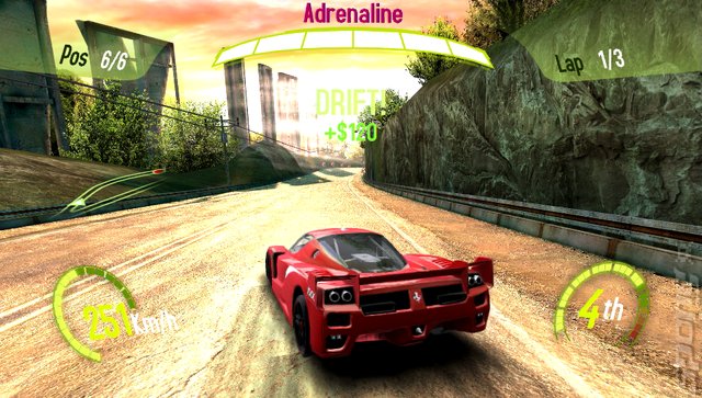 Asphalt Injection - PSVita Screen