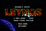 Assault Suit Leynos - Sega Megadrive Screen