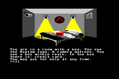 Asylum - C64 Screen