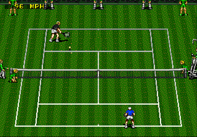 ATP Tour Tennis - Sega Megadrive Screen