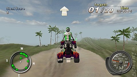 ATV Offroad Fury: Blazin' Trails - PSP Screen