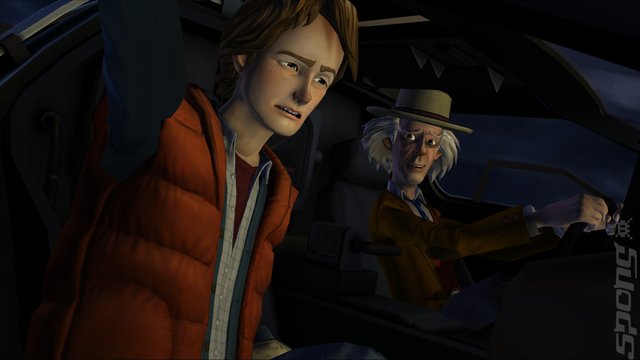 Back to the Future: The Game - PS3 Screen