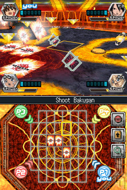 Bakugan: Battle Brawlers - DS/DSi Screen