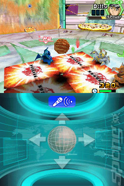 Bakugan: Battle Brawlers - DS/DSi Screen