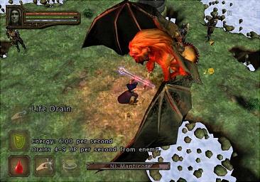 Baldur's Gate: Dark Alliance II - PS2 Screen