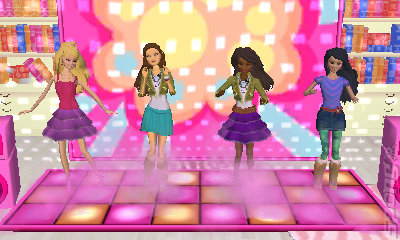 Barbie: Dreamhouse Party - DS/DSi Screen