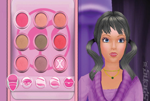 Barbie: Jet, Set & Style  - Wii Screen