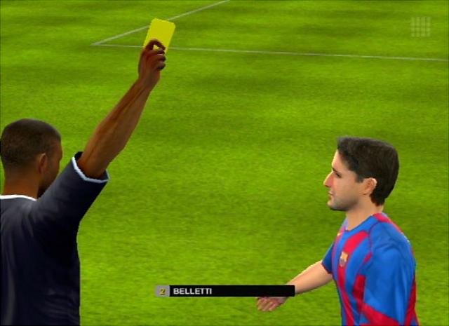 Barcelona Club Football 2005 - PS2 Screen