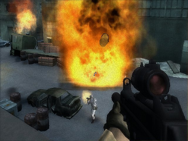 Battlefield 2: Modern Combat - PS2 Screen