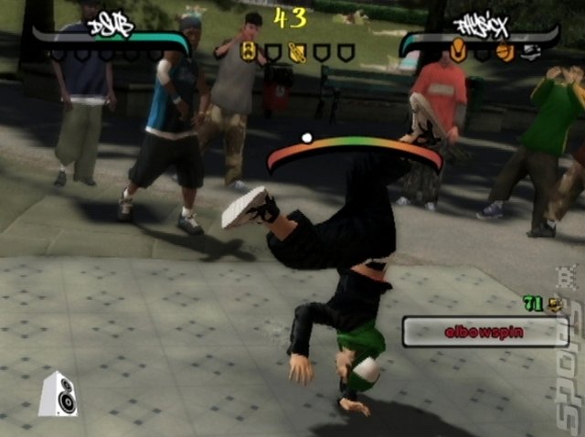 B-Boy - PS2 Screen