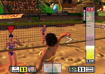 Beach Spikers: Virtua Beach Volleyball - GameCube Screen