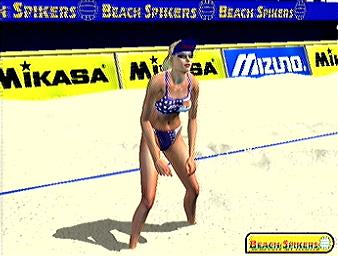 Beach Spikers: Virtua Beach Volleyball - GameCube Screen