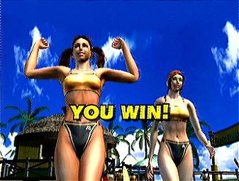 Beach Spikers: Virtua Beach Volleyball - GameCube Screen