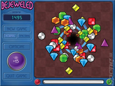 Bejeweled - PC Screen