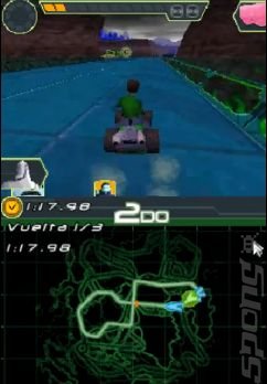 Ben 10 Galactic Racing - DS/DSi Screen