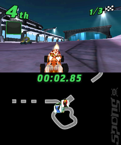 Ben 10 Galactic Racing - 3DS/2DS Screen