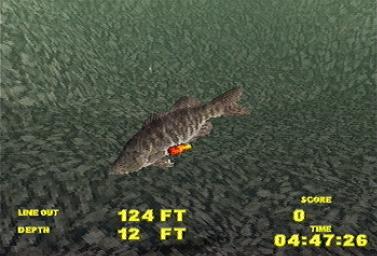 Big Bass Fishing - PlayStation Screen