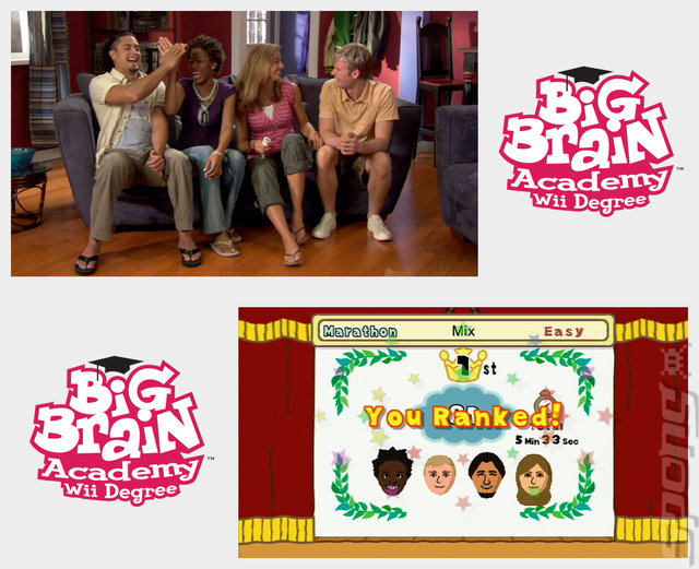 Big Brain Academy - Wii Screen