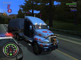 Big Mutha Truckers - PS2 Screen