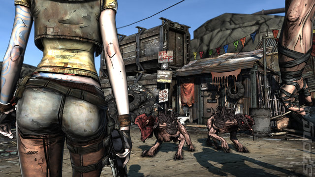 Borderlands - Xbox 360 Screen