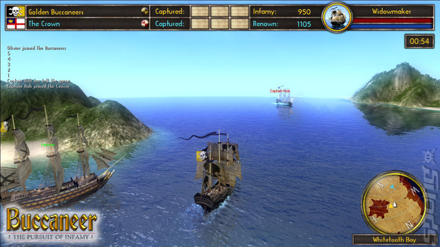 Buccaneer: The Pursuit of Infamy - PC Screen