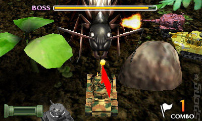 Bugs Vs Tanks - 3DS/2DS Screen